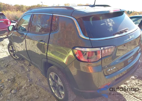 2019 Jeep Compass Limited 4X4 z USA, uszkodzony, nr VIN 3C4NJDCB2KT811389